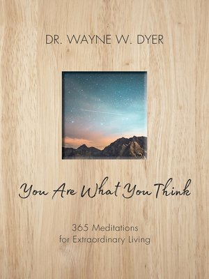 cover image of You Are What You Think